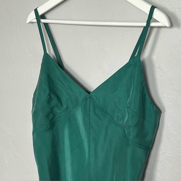 NWT Alex Mill Sleeveless Green Mia Top Medium - Picture 3 of 10